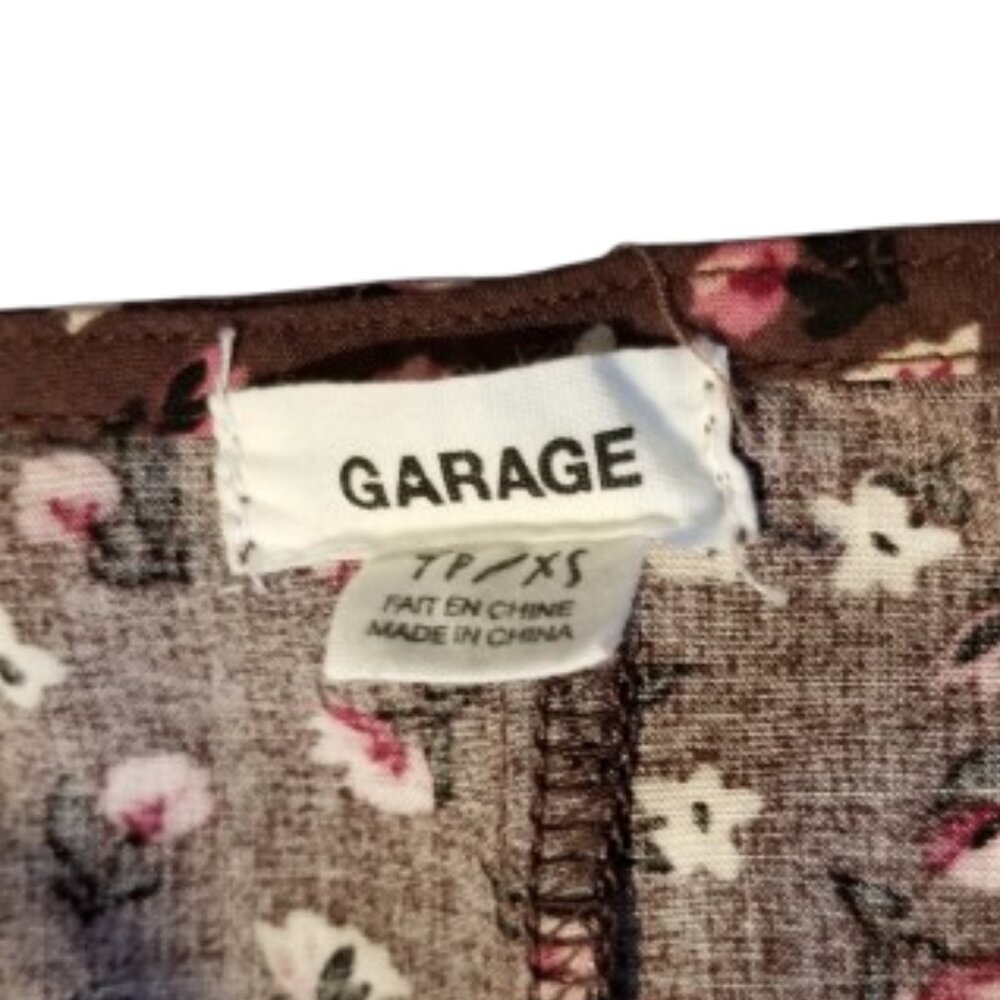π€ Garage Mauve Brown Floral Slip Dress π€ - Picture 3 of 5